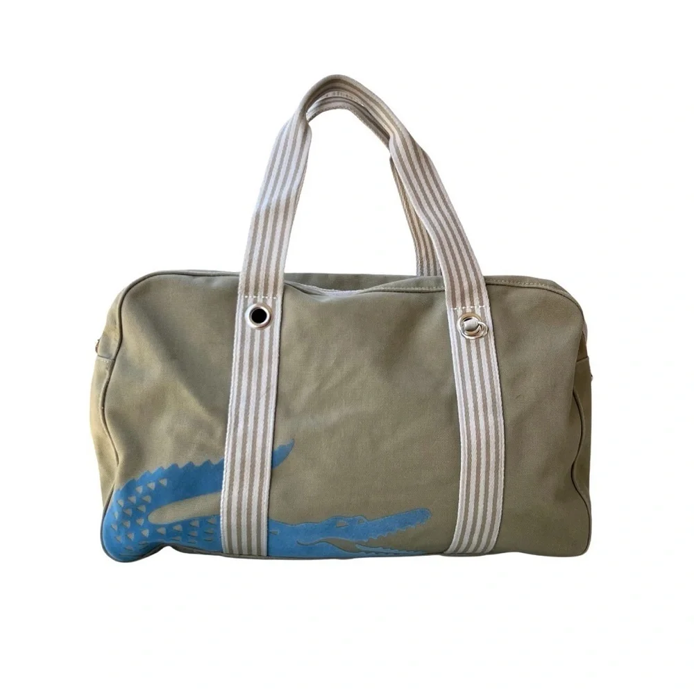 Lacoste Duffle Bag Color Beige